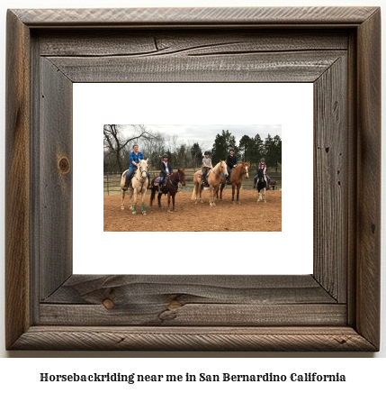 horseback riding near me in San Bernardino, California